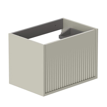 Vado Safari Wall Hung Fluted Vanity Unit