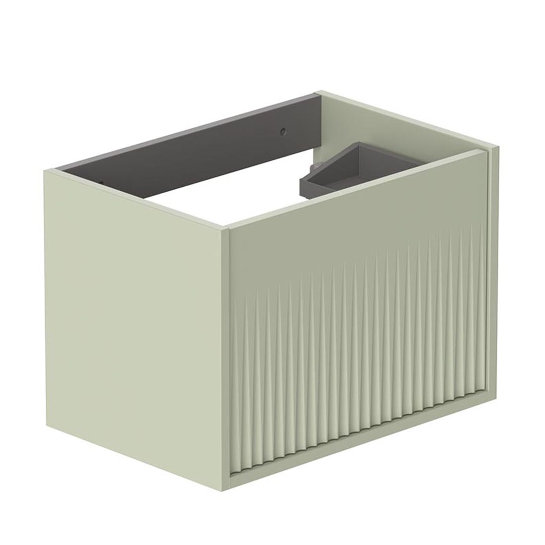 Vado Safari Wall Hung Fluted Vanity Unit