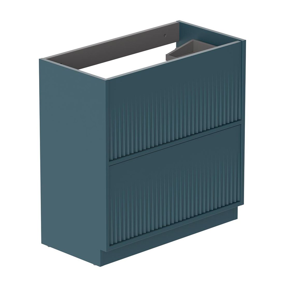 Vado Safari Floor Mounted Fluted Vanity Unit