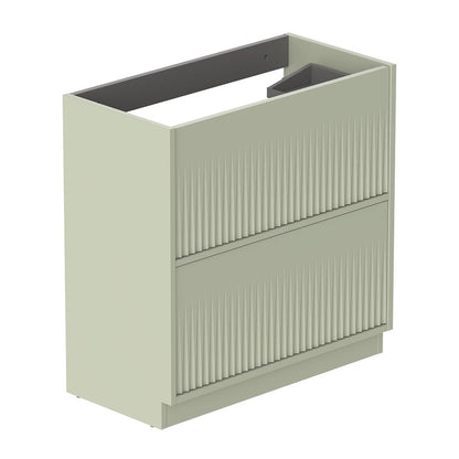 Vado Safari Floor Mounted Fluted Vanity Unit