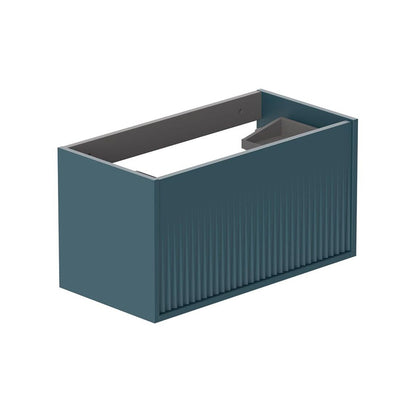 Vado Safari Wall Hung Fluted Vanity Unit