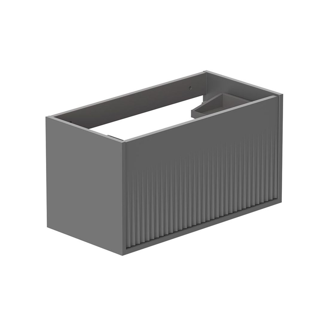 Vado Safari Wall Hung Fluted Vanity Unit