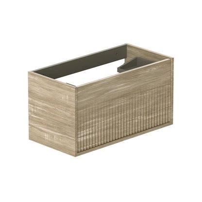 Vado Safari Wall Hung Fluted Vanity Unit