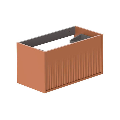 Vado Safari Wall Hung Fluted Vanity Unit