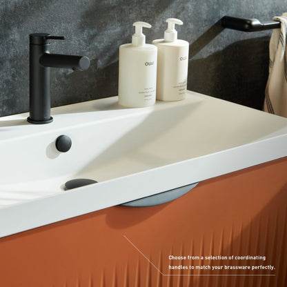 Vado Safari Wall Hung Fluted Vanity Unit