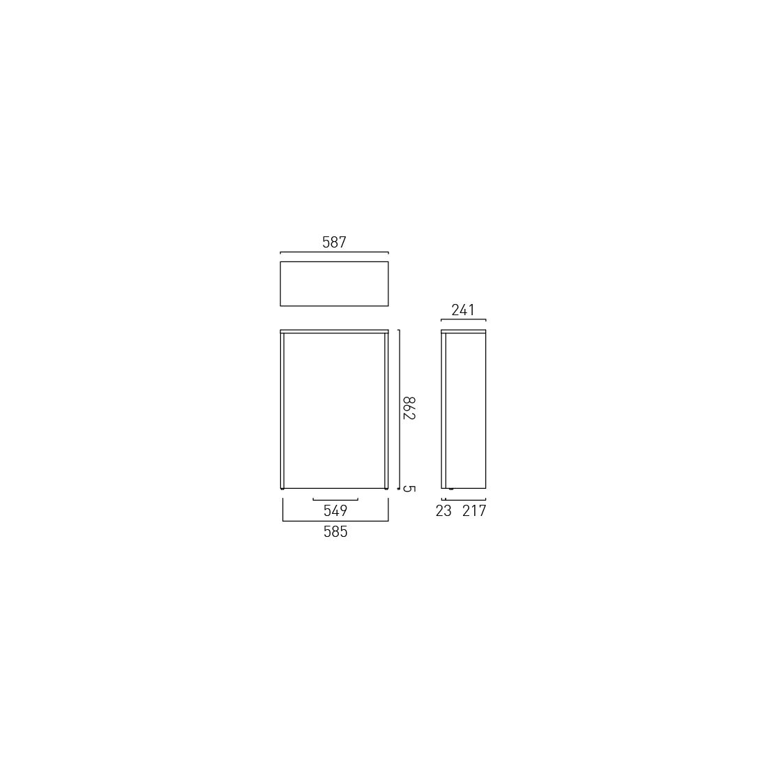 Vado Safari Back to Wall WC Unit