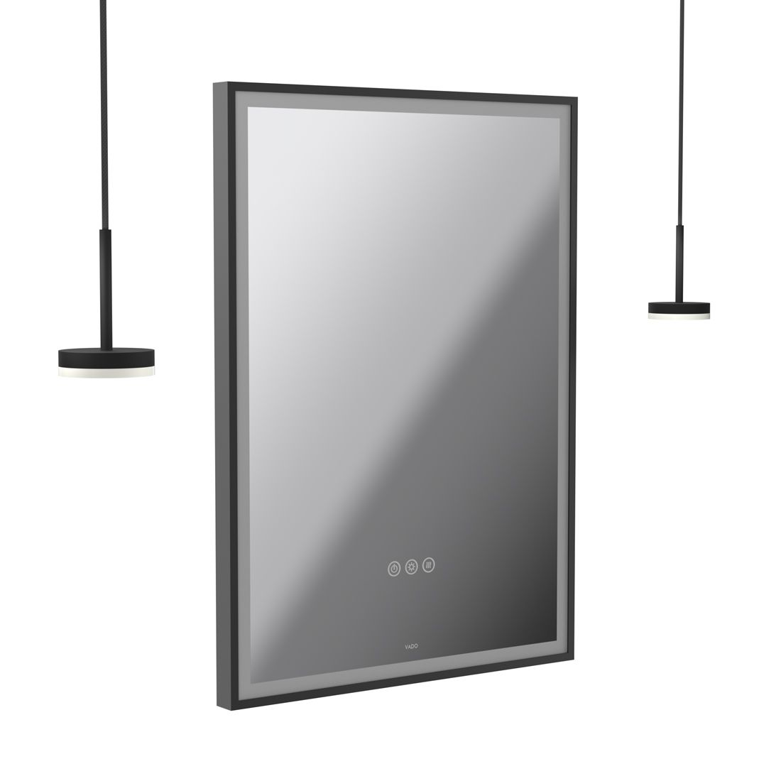 Vado Safari Wireless LED Mirror Package - Rectangular