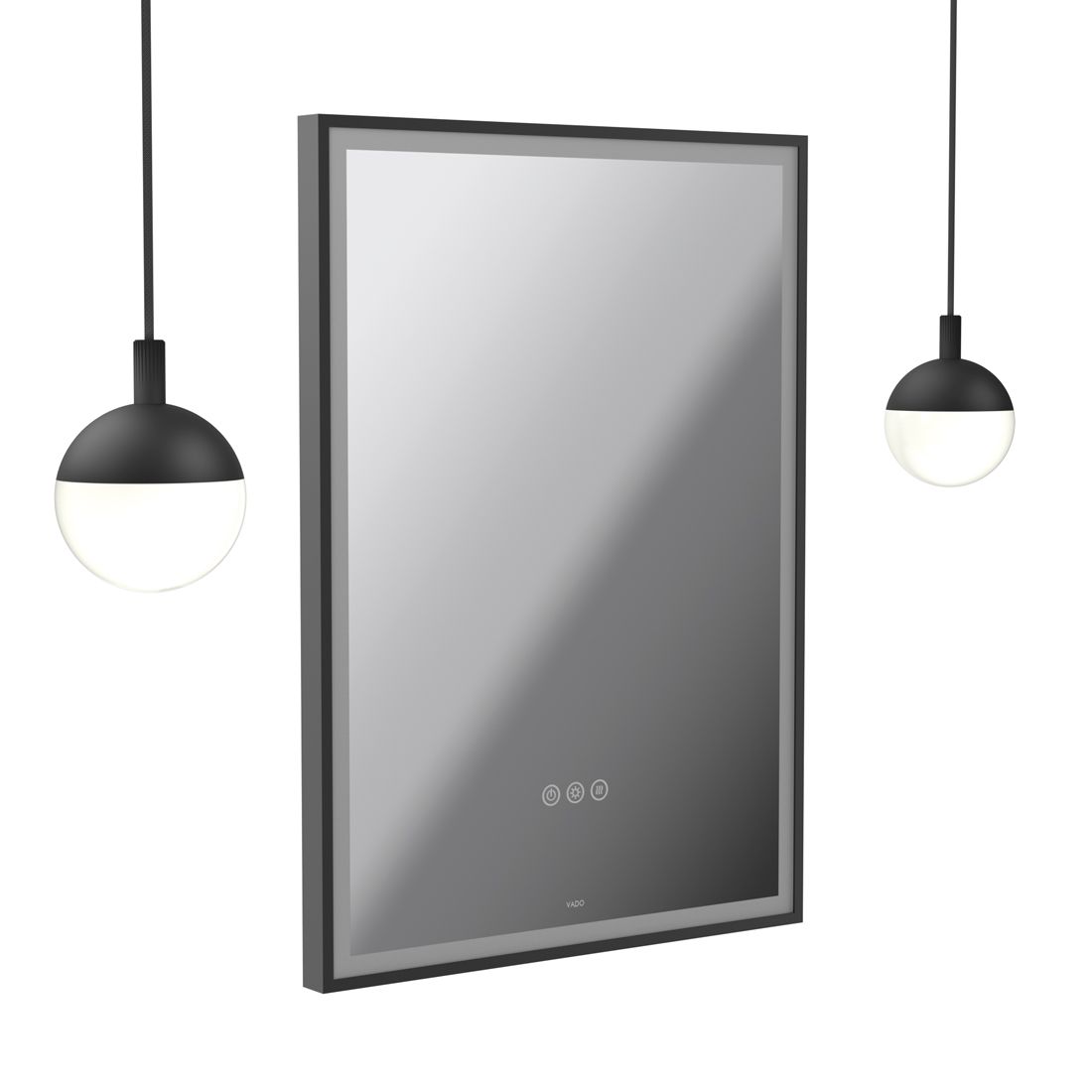 Vado Safari Wireless Mirror Package - Rectangular