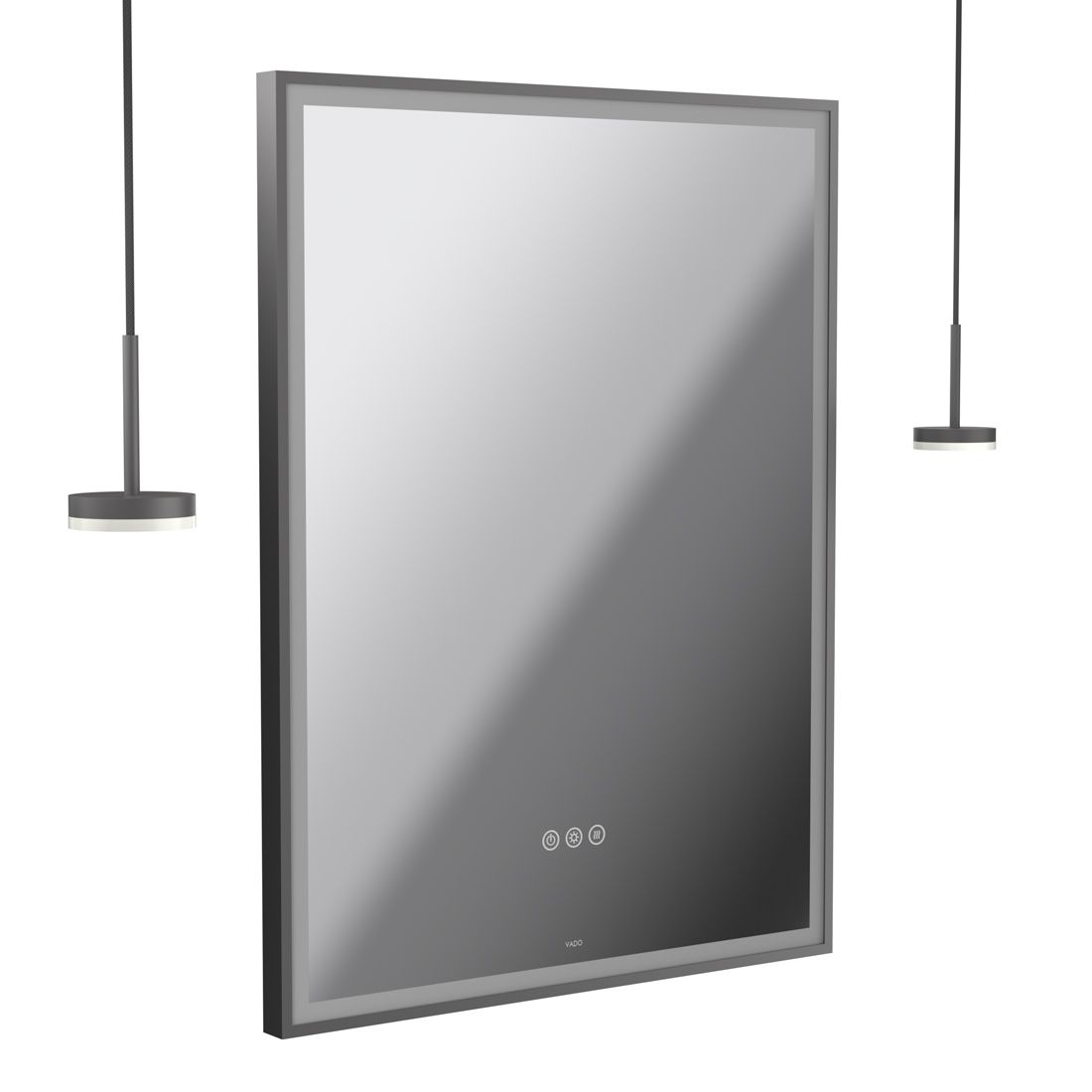 Vado Safari Wireless LED Mirror Package - Rectangular
