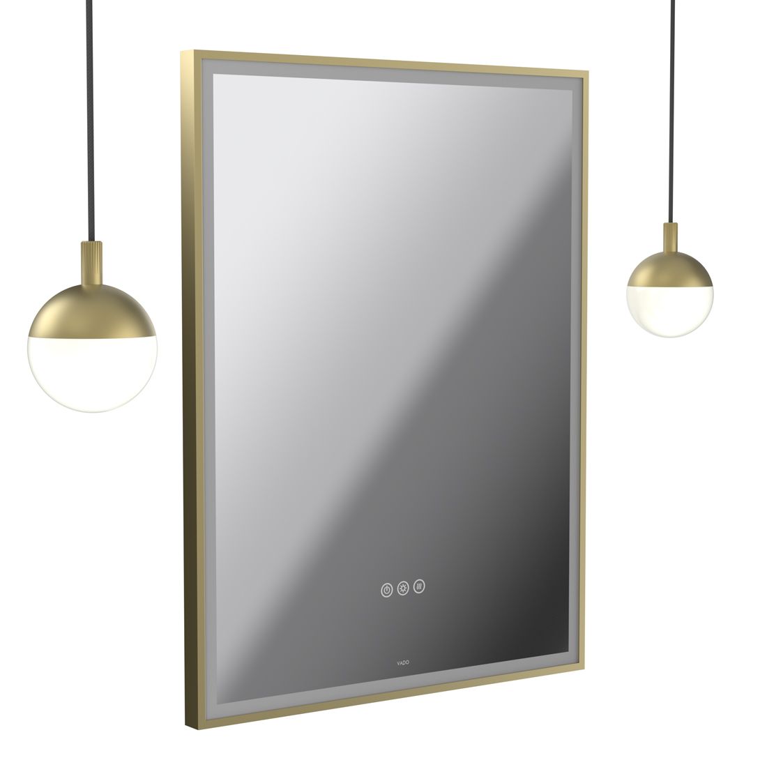 Vado Safari Wireless Mirror Package - Rectangular