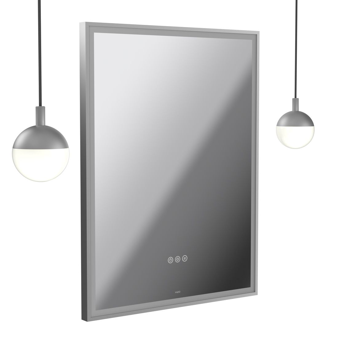 Vado Safari Wireless Mirror Package - Rectangular