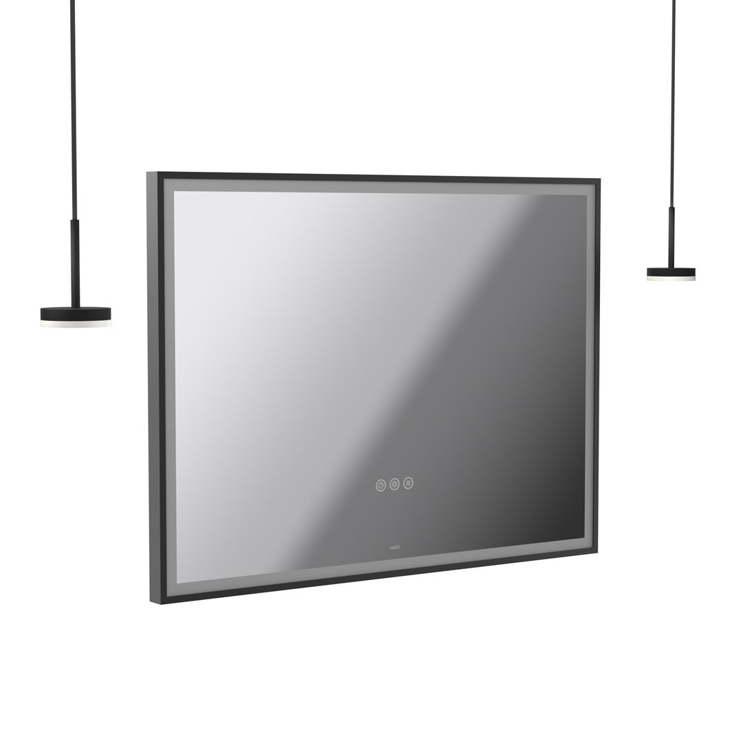 Vado Safari Wireless LED Mirror Package - Rectangular