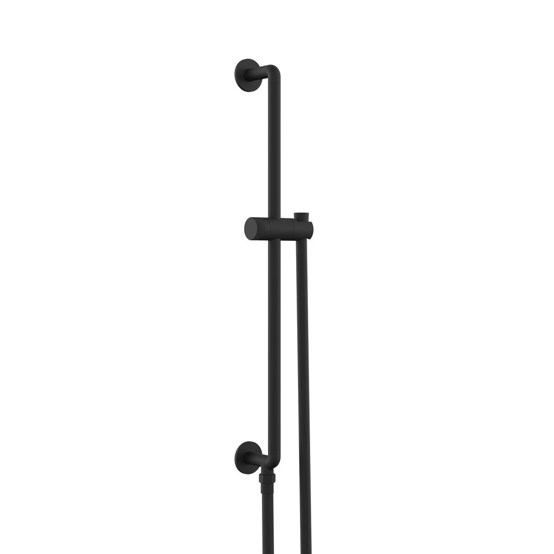 Vado Safari Leverless Slim Slide Rail with Integrated Outlet + Hose - No Handset Included