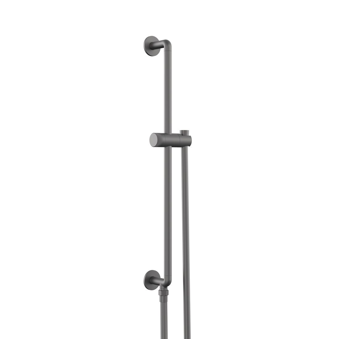 Vado Safari Leverless Slim Slide Rail with Integrated Outlet + Hose - No Handset Included