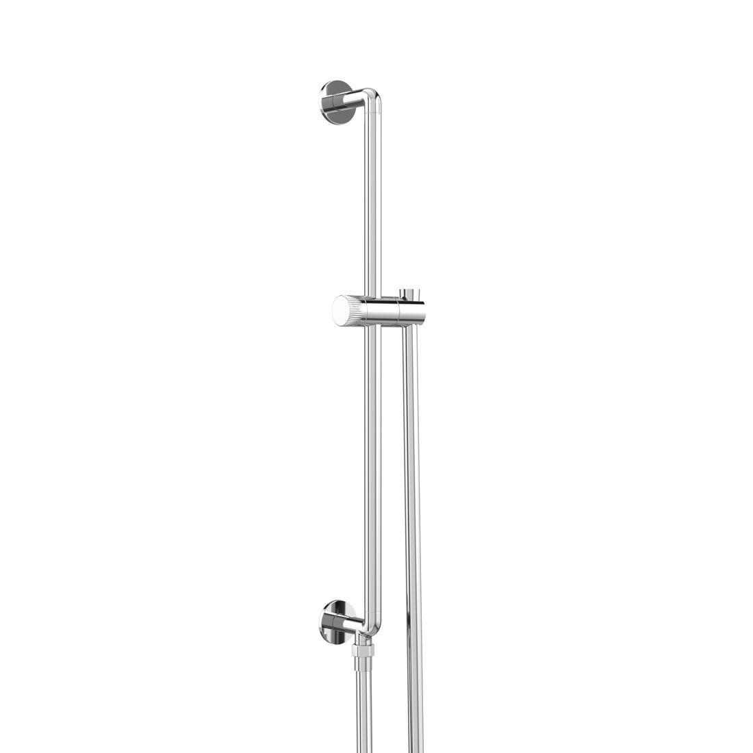 Vado Safari Leverless Slim Slide Rail with Integrated Outlet + Hose - No Handset Included