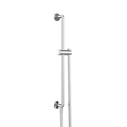 Vado Safari Leverless Slim Slide Rail with Integrated Outlet + Hose - No Handset Included