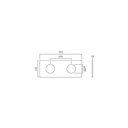 Vado Safari 600mm Worktop