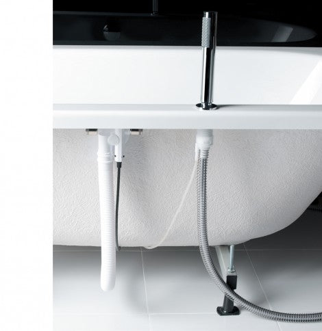 Crosswater Follow Me Chrome Round Pull Out Bath Hand Shower