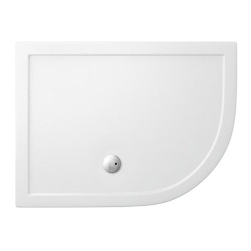 Crosswater Offset Quadrant 45mm Stone Resin Shower Tray