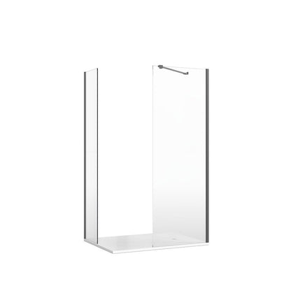 Crosswater Gallery 8 Corner with End Panel (Angled Bracing Bar)