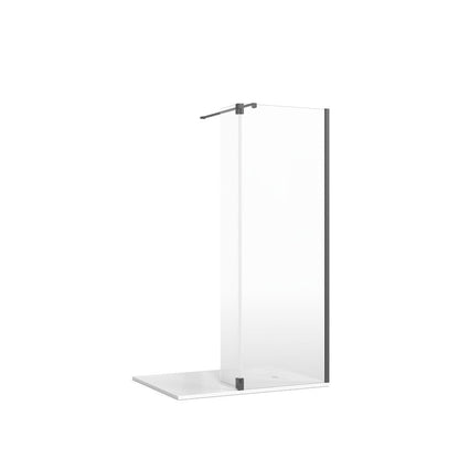 Crosswater Gallery 8 Recess with Hinged Deflector (Wall Bracing Bar)