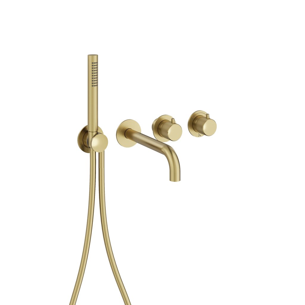 Crosswater Module 3ONE6 2 Control Trimset with Bath Spout & Handshower