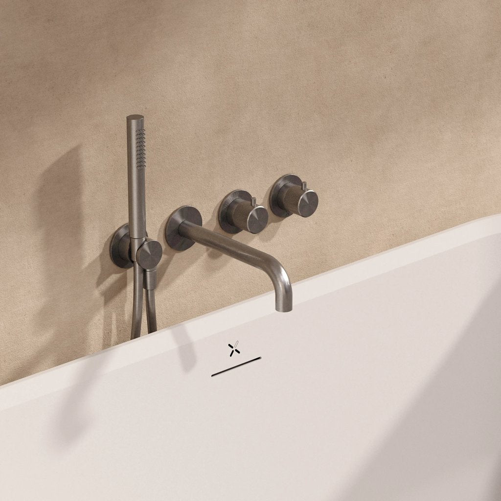 Crosswater Module 3ONE6 2 Control Trimset with Bath Spout & Handshower