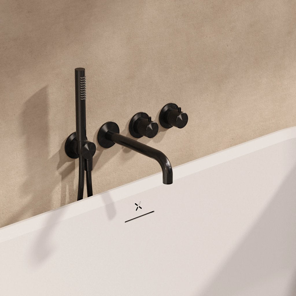 Crosswater Module 3ONE6 2 Control Trimset with Bath Spout & Handshower