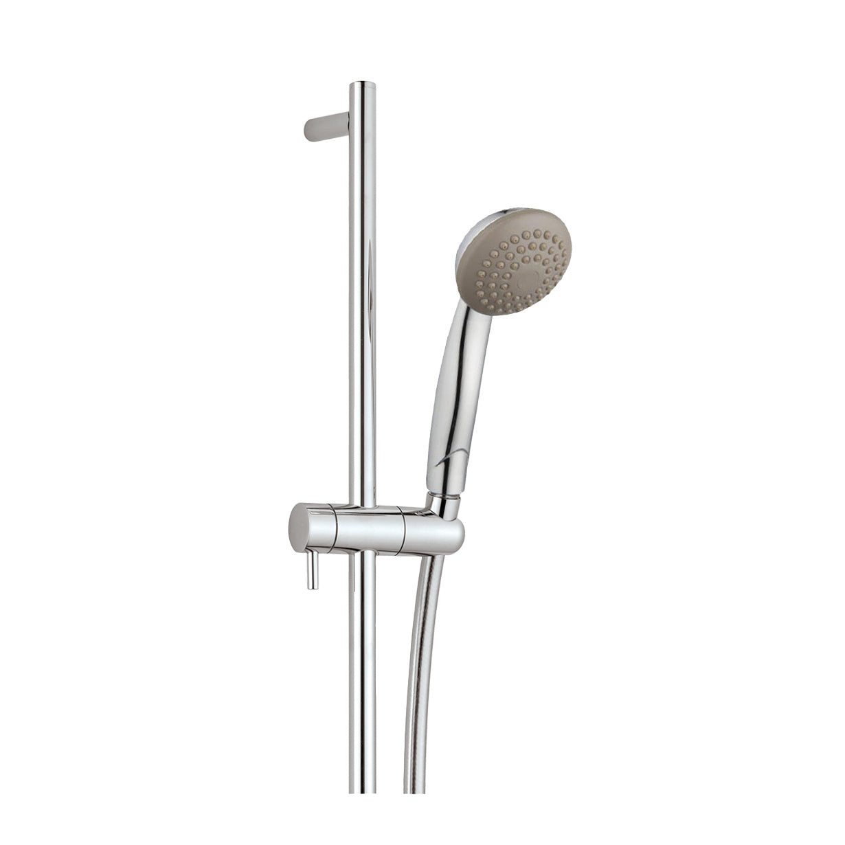 Just Taps Plus Techno Slide Rail with Single Function Shower Handle and Shower Hose