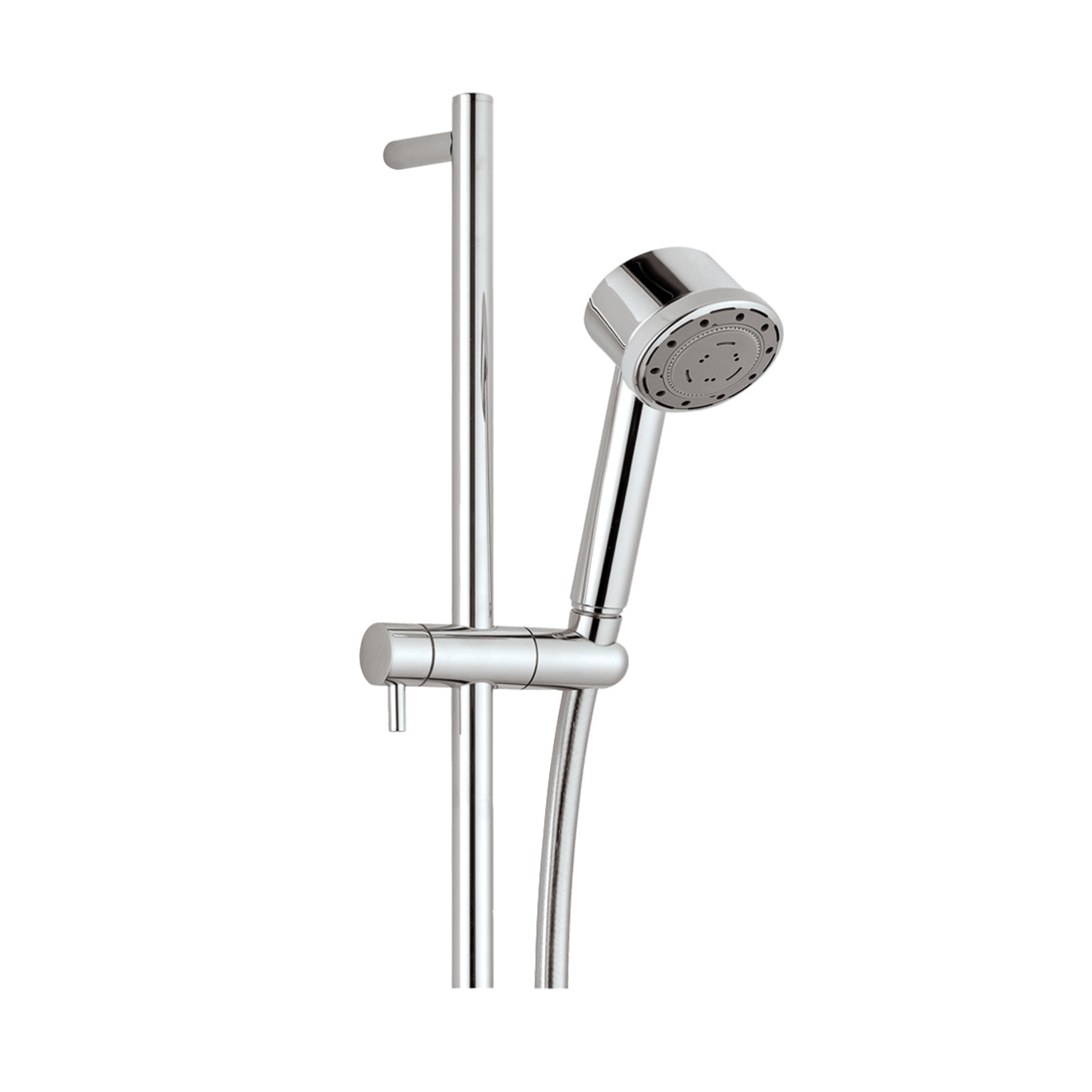 Just Taps Plus Techno Slide Rail with Multi Function Shower Handle and Shower Hose