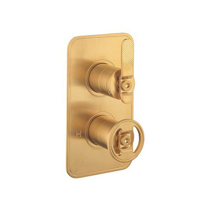 Crosswater UNION 2 Outlet 2 Handle Concealed Thermostatic Shower Valve
