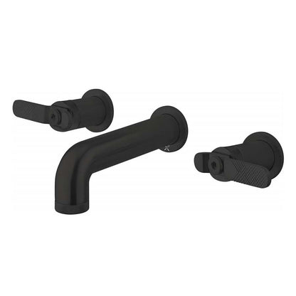 Crosswater UNION 3 Hole Wall Mounted Basin Set Levers