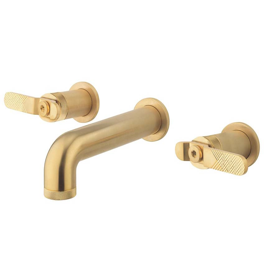 Crosswater UNION 3 Hole Wall Mounted Basin Set Levers