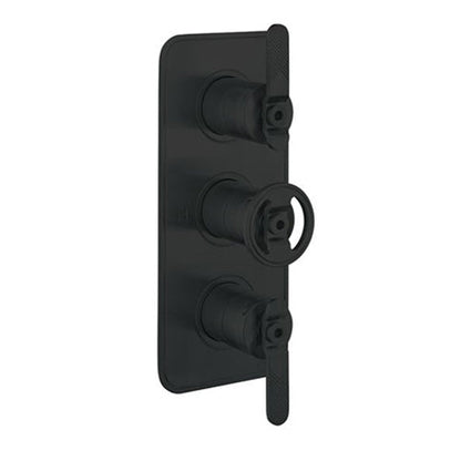 Crosswater UNION 2 Outlet 3 Handle Concealed Thermostatic Shower Valve Portrait