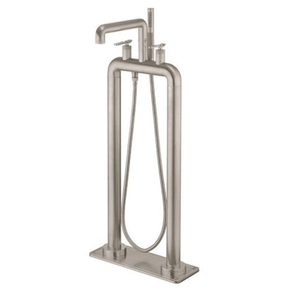 Crosswater Union Free Standing Bath Filler & Shower Kit Lever
