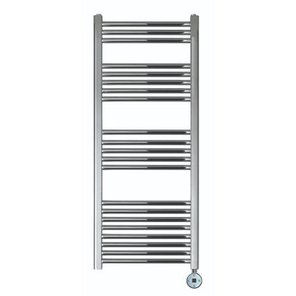 Just Taps Plus Vos Electric Tower Radiator With Thermostat Heating Element  - Chrome