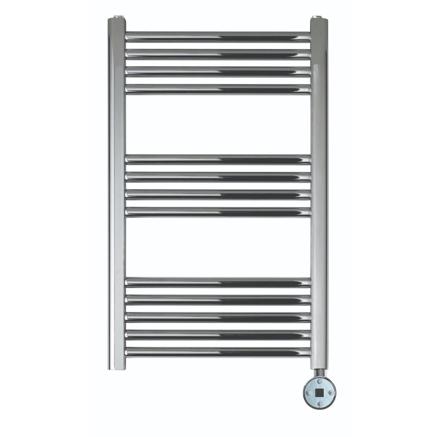 Just Taps Plus Vos Electric Tower Radiator With Thermostat Heating Element  - Chrome