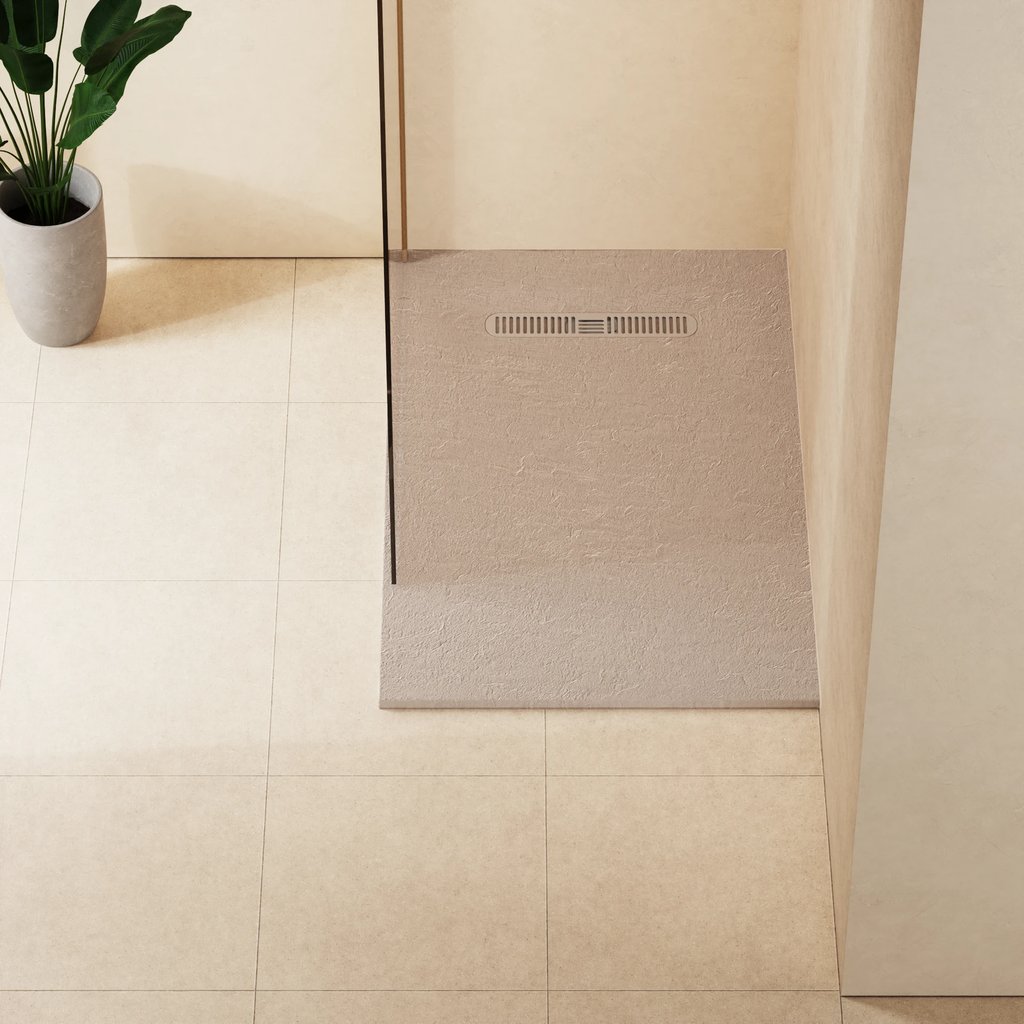 Crosswater Vito Textured Rectangle Anti Slip Class C Shower Tray