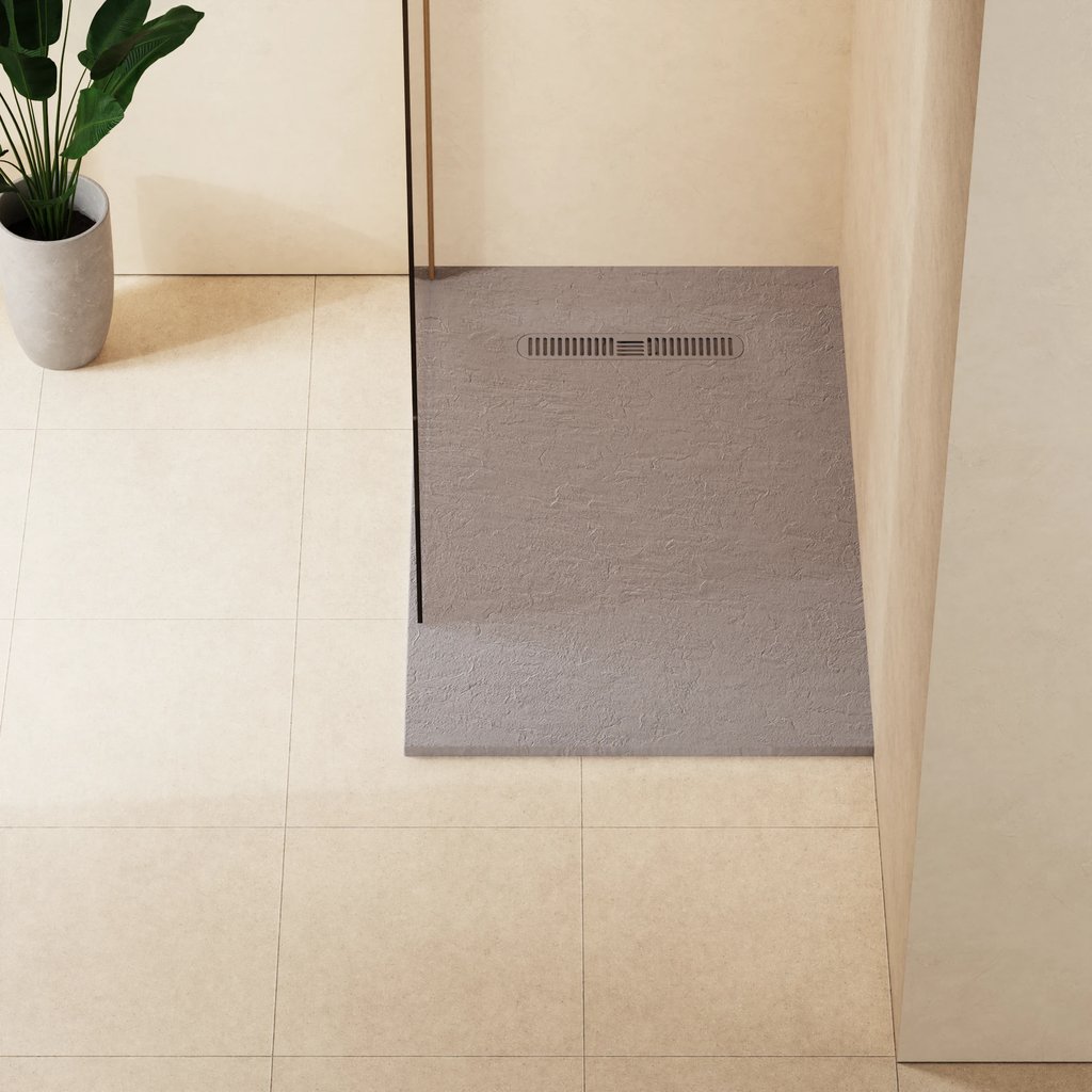 Crosswater Vito Textured Rectangle Anti Slip Class C Shower Tray