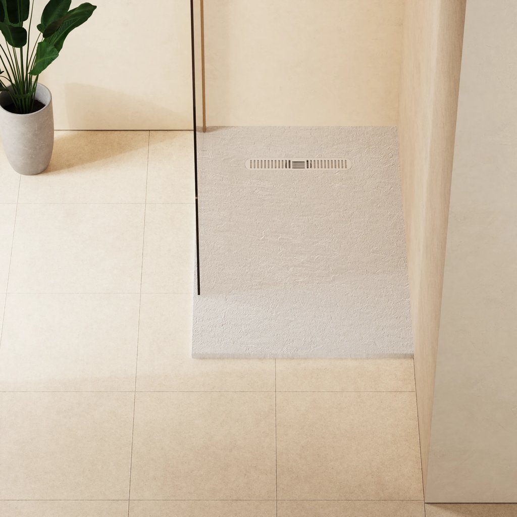 Crosswater Vito Textured Rectangle Anti Slip Class C Shower Tray