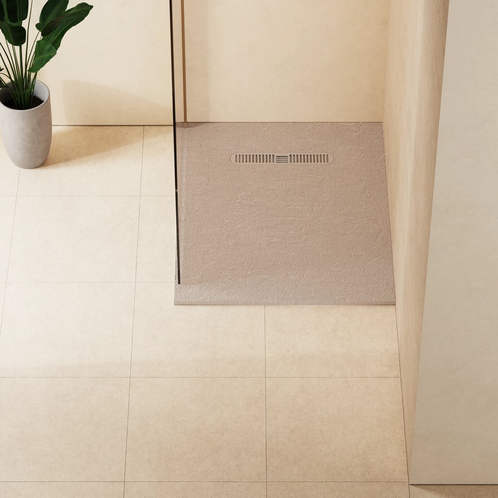 Crosswater Vito Textured Rectangle Anti Slip Class C Shower Tray
