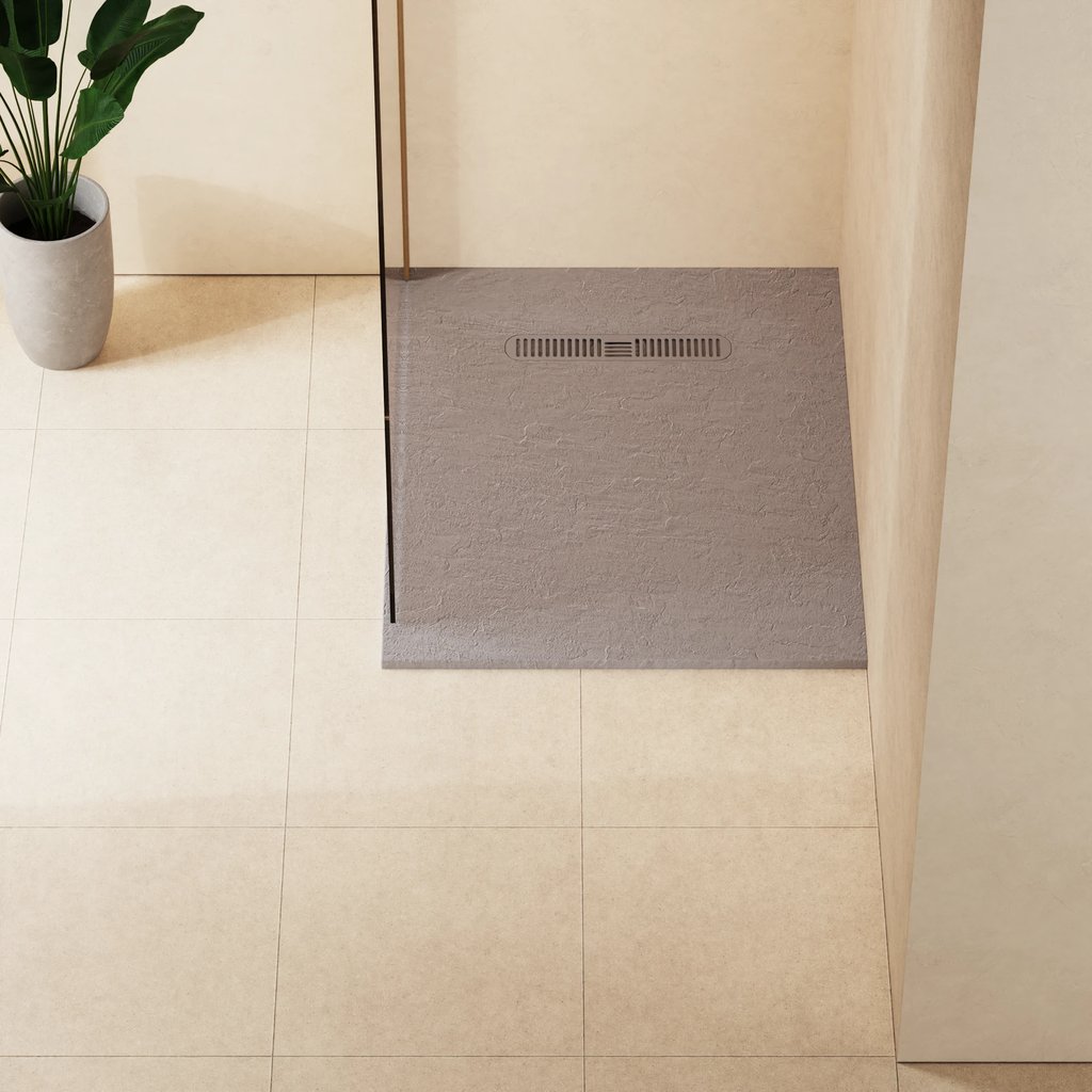 Crosswater Vito Textured Rectangle Anti Slip Class C Shower Tray