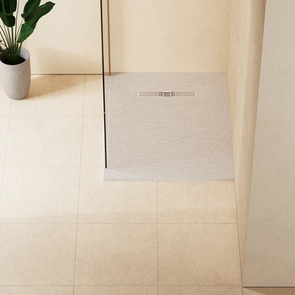 Crosswater Vito Textured Rectangle Anti Slip Class C Shower Tray