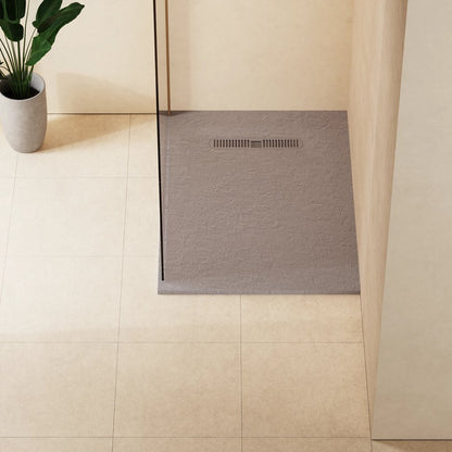 Crosswater Vito Textured Rectangle Anti Slip Class C Shower Tray