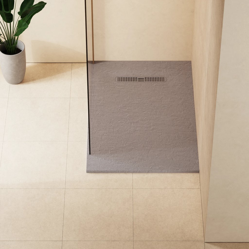 Crosswater Vito Textured Rectangle Anti Slip Class C Shower Tray