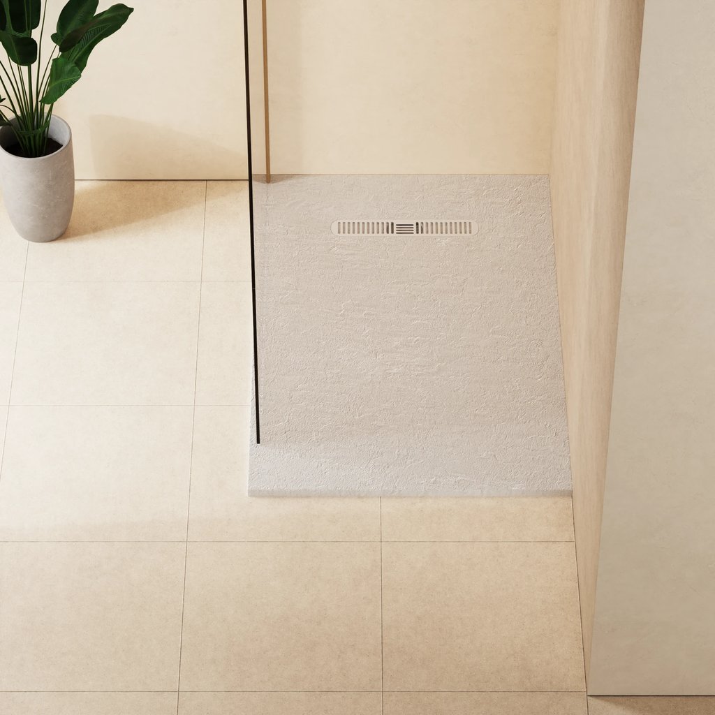 Crosswater Vito Textured Rectangle Anti Slip Class C Shower Tray