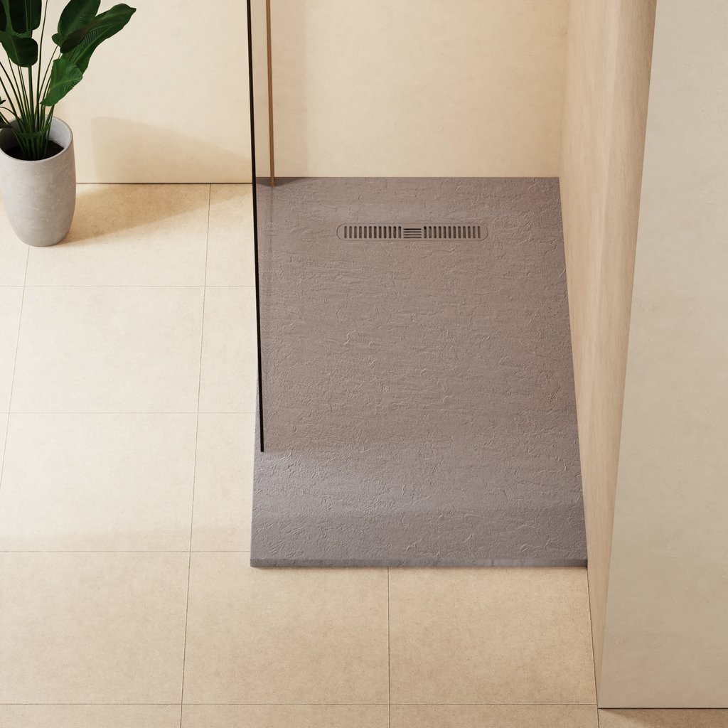 Crosswater Vito Textured Rectangle Anti Slip Class C Shower Tray