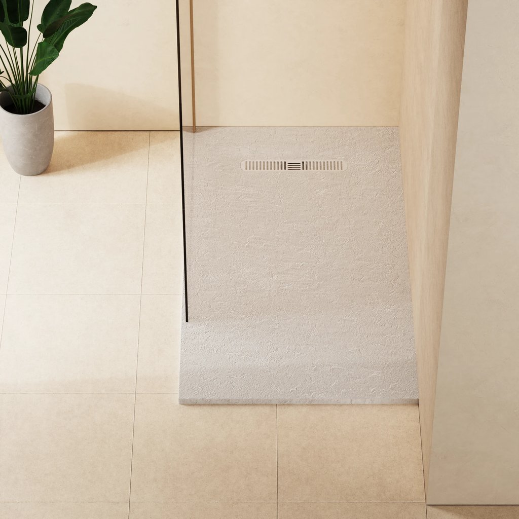 Crosswater Vito Textured Rectangle Anti Slip Class C Shower Tray