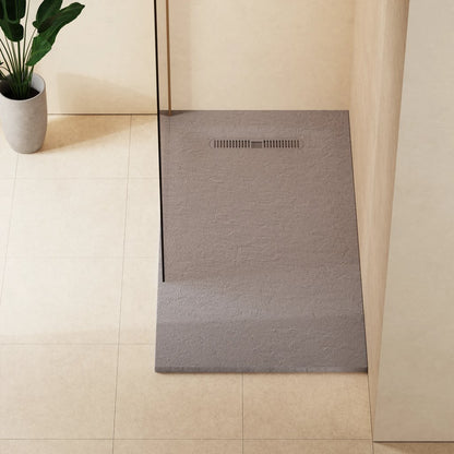 Crosswater Vito Textured Rectangle Anti Slip Class C Shower Tray