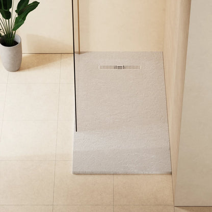 Crosswater Vito Textured Rectangle Anti Slip Class C Shower Tray